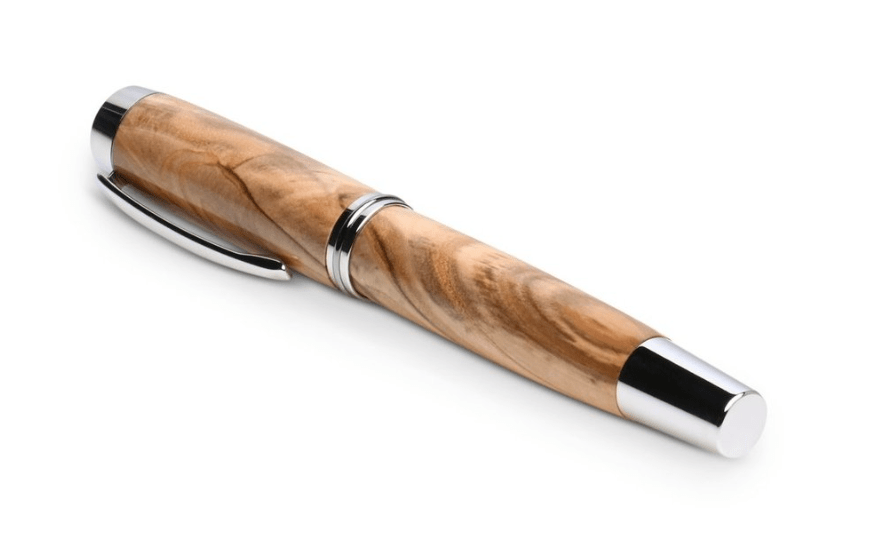 Bethlehem Olivewood Ambassador Rollerball - Roots & Jones - Gaines Jewelers