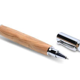 Bethlehem Olivewood Chrome Magnet Rollerball - Roots & Jones - Gaines Jewelers
