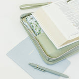 Crossbody Weave Bible Case - Sage - Ever, AJ