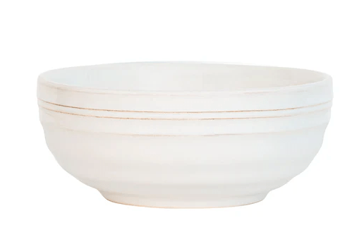 Bilbao Whitewash Cereal/ Ice Cream Bowl - Juliska - Gaines Jewelers