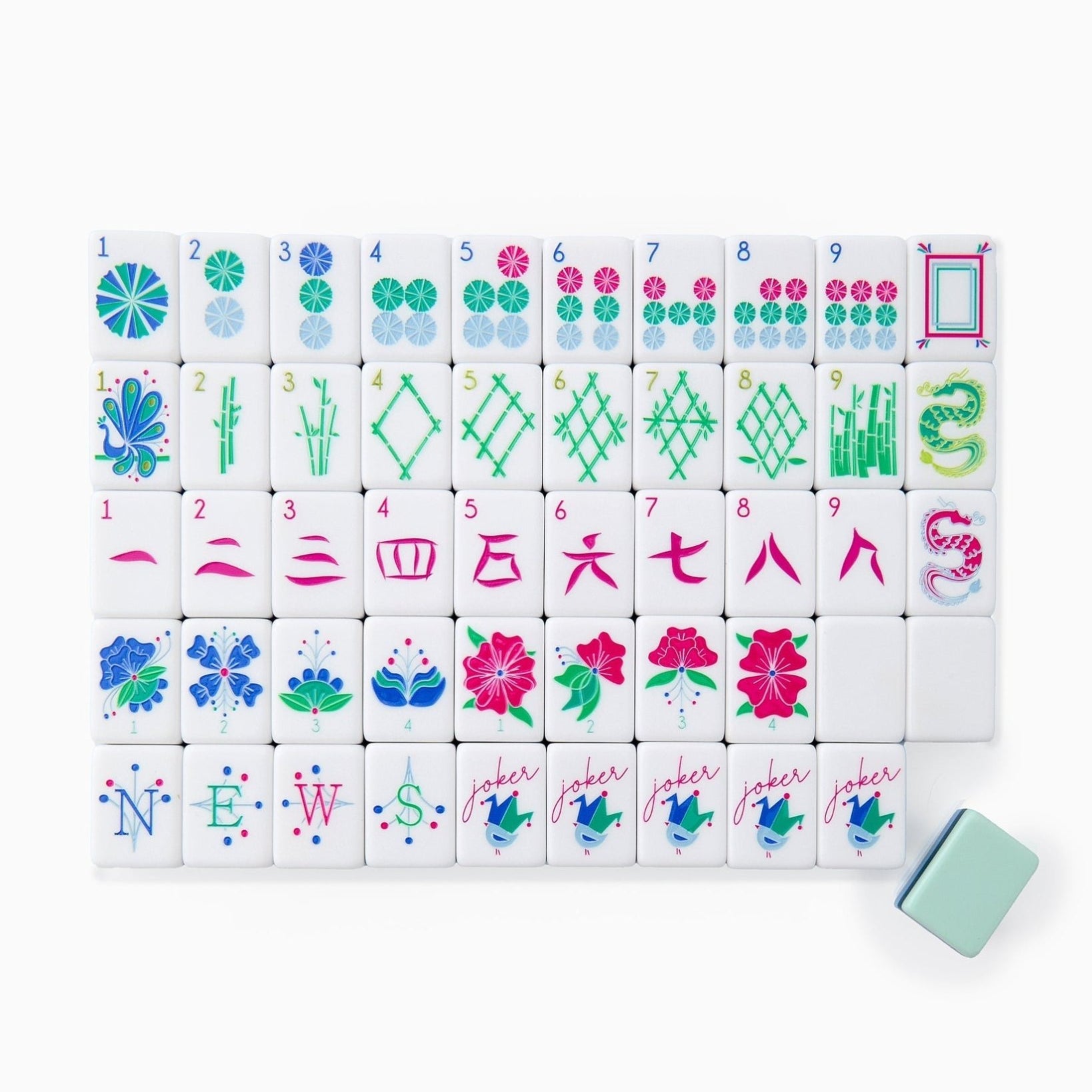 Birdie Mahjong Tiles - Oh my Mahjong - Gaines Jewelers