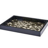 Black Small Chinoiserie Tray - Addison Ross - Gaines Jewelers