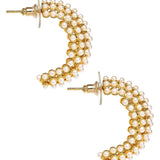 Blakely Hoop Pearl - Lisi Lerch - Gaines Jewelers