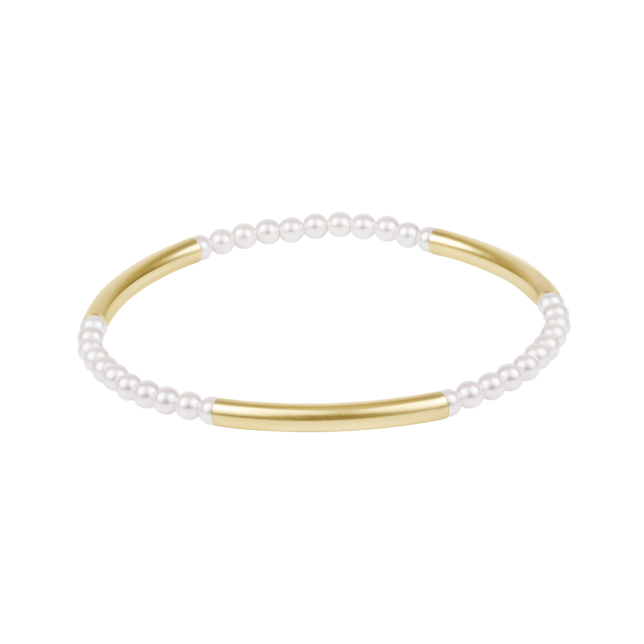 Bliss Bar Pattern Pearl 3mm Bracelet - Enewton - Gaines Jewelers