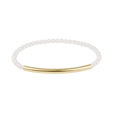 Bliss Bar Smooth Pearl 3mm Bracelet - Enewton - Gaines Jewelers