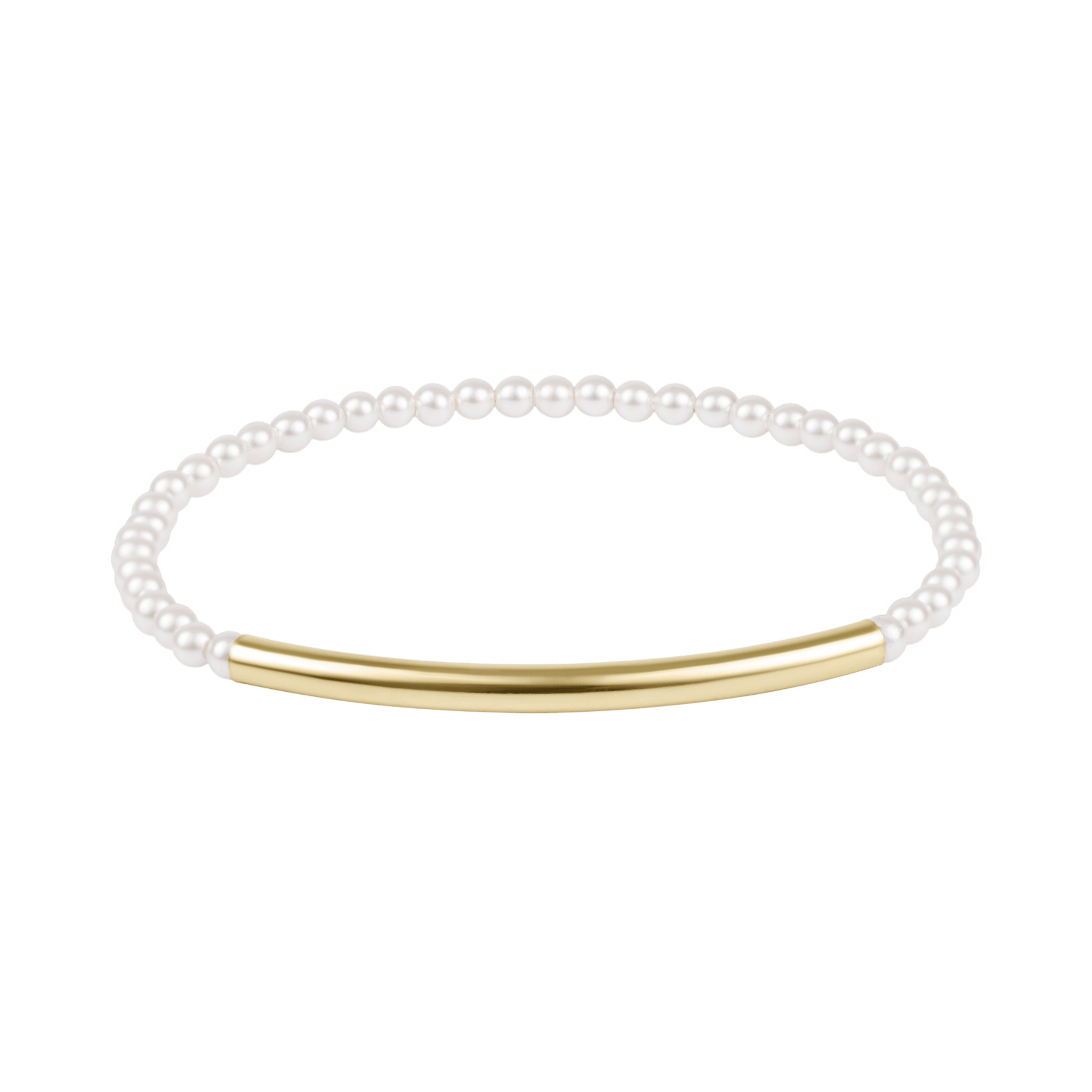 Bliss Bar Smooth Pearl 3mm Bracelet - Enewton - Gaines Jewelers