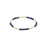 Blissful Pattern 2.5mm Bead Bracelet - Lapis - Enewton - Gaines Jewelers