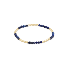 Blissful Pattern 2.5mm Bead Bracelet - Lapis - Enewton - Gaines Jewelers