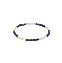 Blissful Pattern 2.5mm Bead Bracelet - Lapis - Enewton - Gaines Jewelers