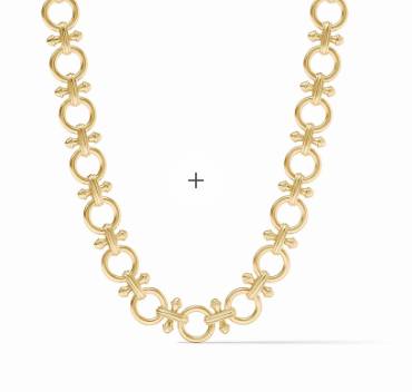 Bloom Link Necklace - Gold - OS - Gaines Jewelers