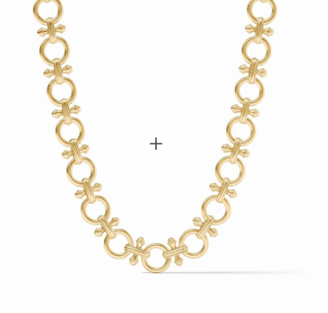 Bloom Link Necklace - Gold - OS - Gaines Jewelers