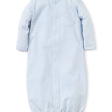 Blue and White Striped Convertible Gown- Kissy Kissy - Gaines Jewelers