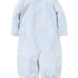 Blue and White Striped Convertible Gown- Kissy Kissy - Gaines Jewelers