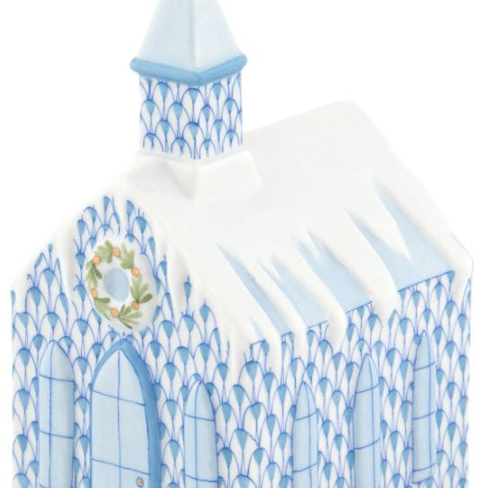 Blue Church - Herend - Gaines Jewelers