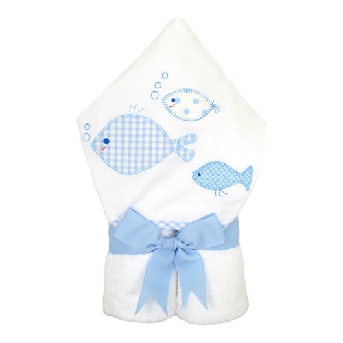 Blue Fish School Everykid Towel - Gaines Jewelers