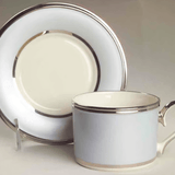 * Blue Frost Tea Cup & Saucer - Lenox - Gaines Jewelers