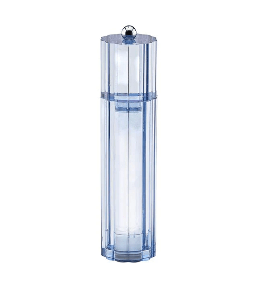 Blue Icy Flute Salt or Pepper Mill - Addison Ross - Gaines Jewelers