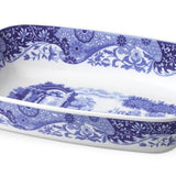 Blue Italian Handled Serving Dish - Spode - Gaines Jewelers