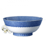 Blue Lace Round Bowl - Mottahedeh - Gaines Jewelers