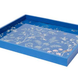 Blue Medium Chinoiserie Tray - Addison Ross - Gaines Jewelers