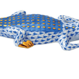 Blue Small Alligator - Herend - Gaines Jewelers