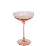 Blush Pink Champagne Coupe - Estelle Colored Glass - Gaines Jewelers
