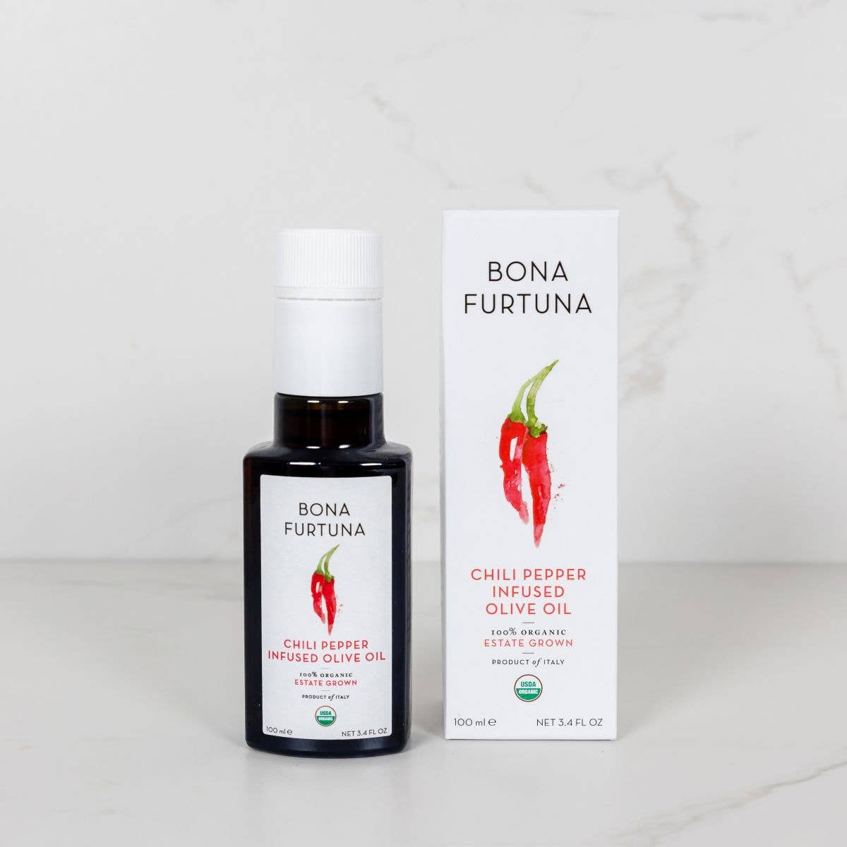 Bona Furtuna - Chili Pepper Infused Olive Oil - Gaines Jewelers