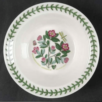 * Botanic Garden All Purpose Bowl - Rhododendron - Portmeirion - Gaines Jewelers