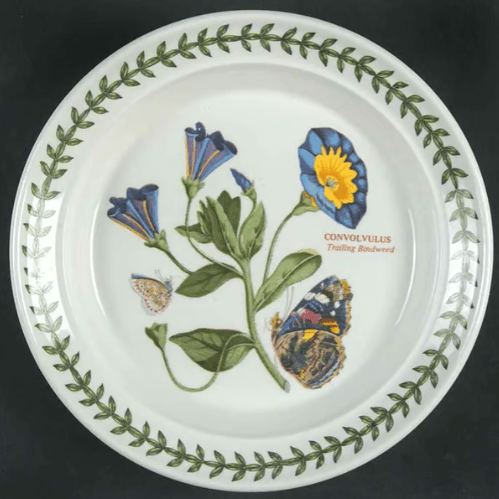 * Botanic Garden Bread & Butter Plate - Convolvulus - Portmeirion - Gaines Jewelers