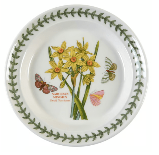 * Botanic Garden Bread & Butter Plate - Narcissus - Portmeirion - Gaines Jewelers