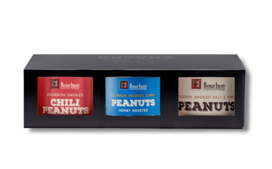 Bourbon Smoked Peanut Trio - Bourbon Barrel Foods - Gaines Jewelers