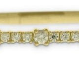 Bracelet Flex Bangle Set with Diamonds 14kt White Gold - Nemati - Gaines Jewelers