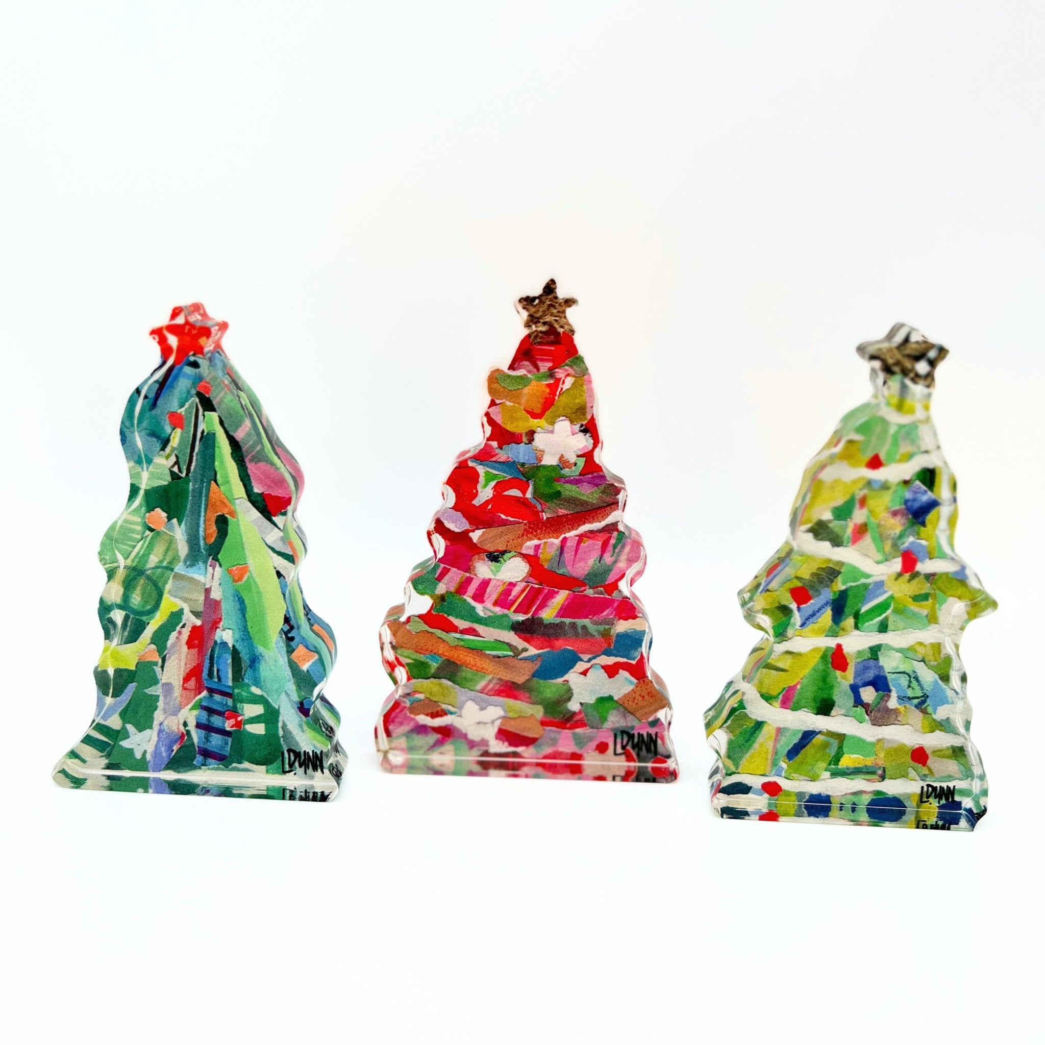 Bright Green Adorned Tree Bitty - Lauren Dunn - Gaines Jewelers