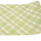 Bright Green Plaid Runner - Hester & Cook - Gaines Jewelers