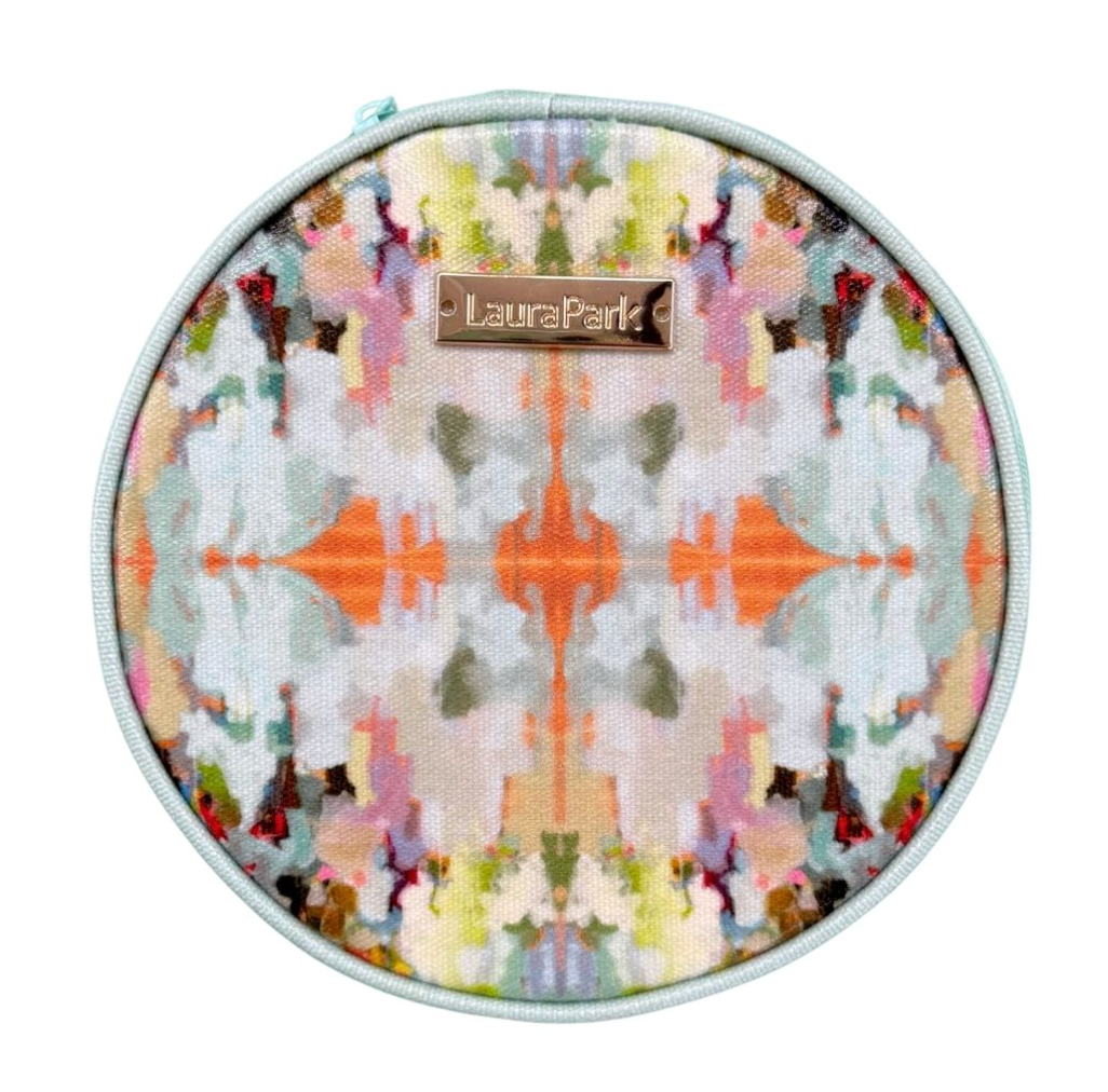 Brooks Avenue Round Jewelry Case - Laura Park Designs - Gaines Jewelers