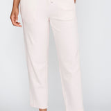 Brushed Fleece Seamed Ankle Pant - Large - Pink Sand - Barefoot Dreams - Gaines Jewelers