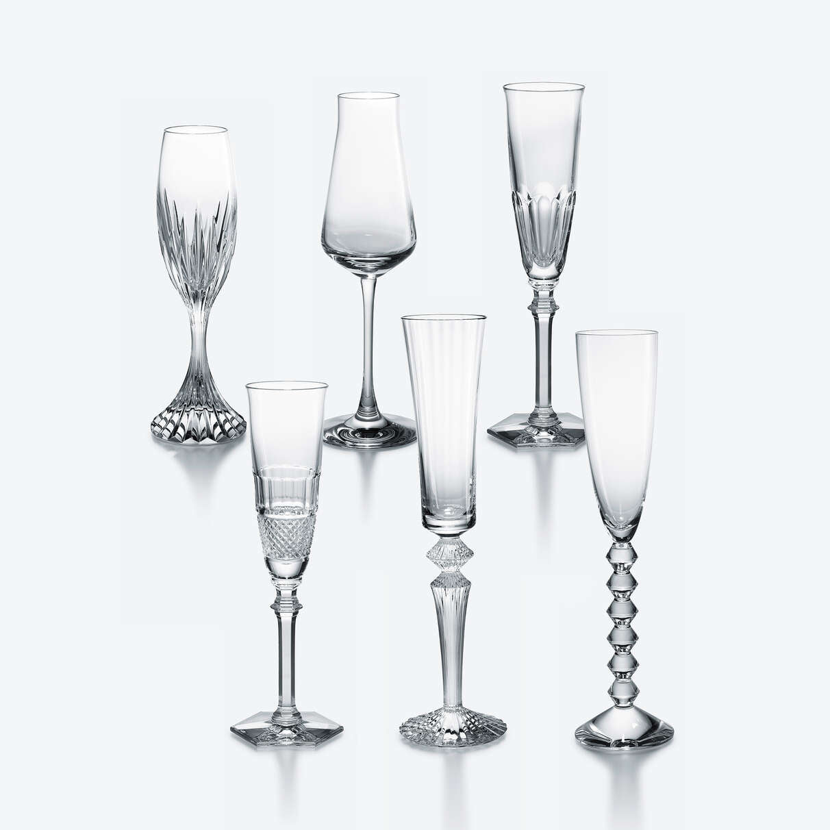 Bubble Box Flutes Set of 6 - Gaines Jewelers