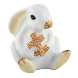 **Bunny with Cross - Butterscotch - Herend - Gaines Jewelers