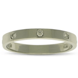 Burnish Set Diamond Ring - Nemati - Gaines Jewelers