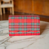 Lisi Lerch - Ruby Scalloped - Red Plaid WS: Gold Bow