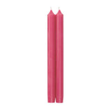 Fuchsia 10" Crown Candles - Caspari