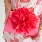 Lisi Lerch - Molly Faille Clutch - WS: Poppy with Pearl / Pink