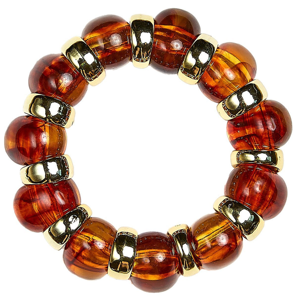 Callie Acrylic Tiger Eye Bracelet - Lisi Lerch - Gaines Jewelers