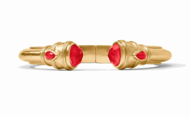 Cannes Demi Cuff - Iridescent Strawberry - Julie Vos - Gaines Jewelers