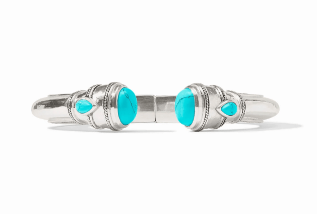 Cannes Demi Cuff - Turquoise Blue - OS - Julie Vos - Gaines Jewelers