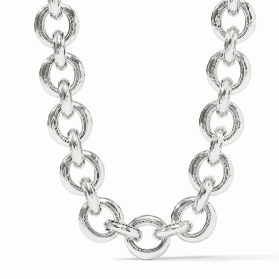Cannes Link Necklace - Silver - OS - Julie Vos - Gaines Jewelers