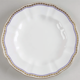 * Carlton Blue Salad Plate - Royal Crown Derby - Gaines Jewelers