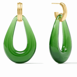 Carnaby Doorknocker Earring - Palmetto Green - Julie Vos - Gaines Jewelers