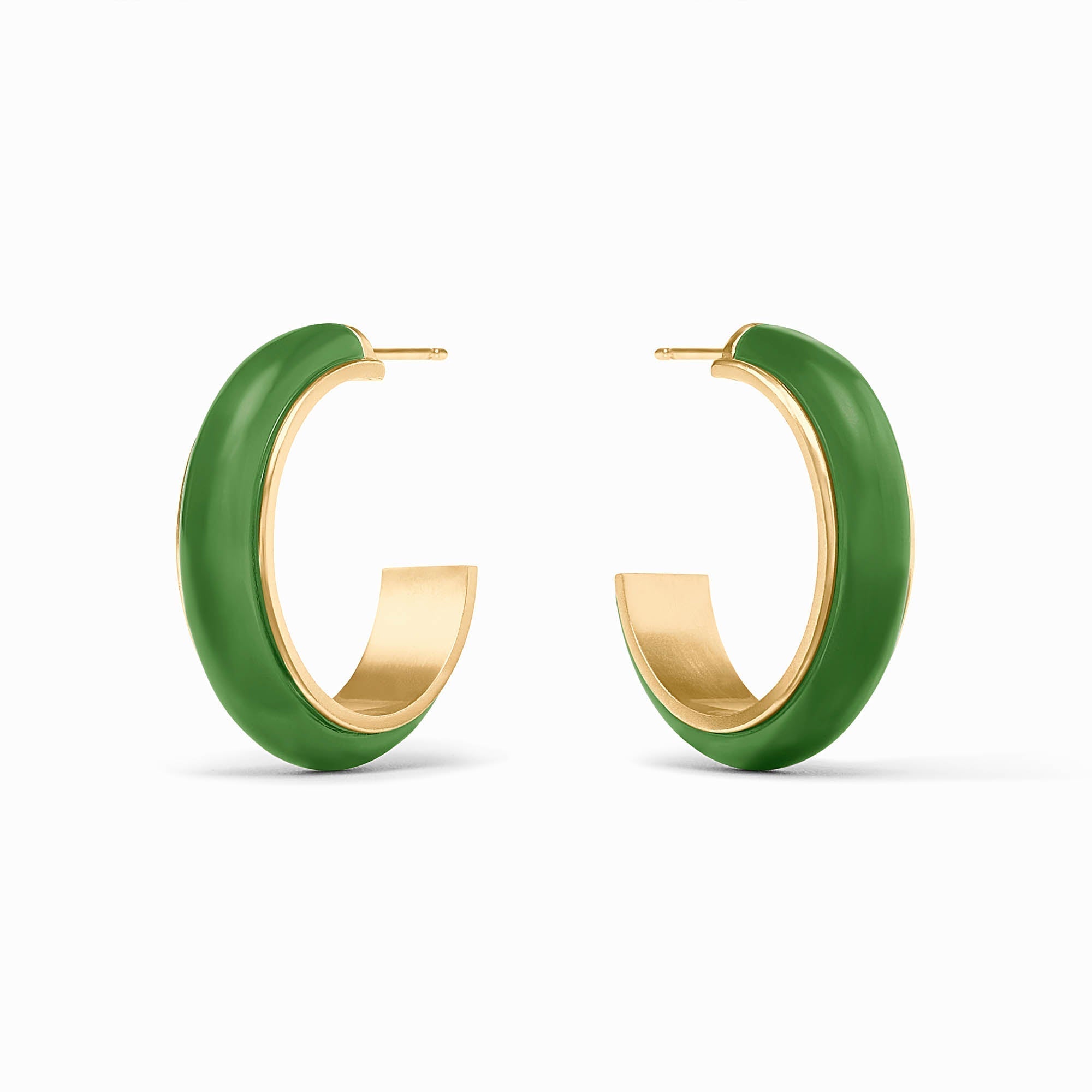 Carnaby Hoop - Palmetto Green - M - Julie Vos - Gaines Jewelers