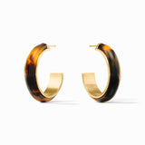 Carnaby Hoop - Tortoiseshell - M - Julie Vos - Gaines Jewelers